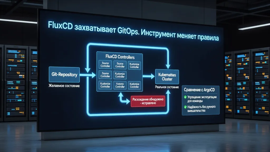 FluxCD захватывает GitOps. Инструмент меняет правила